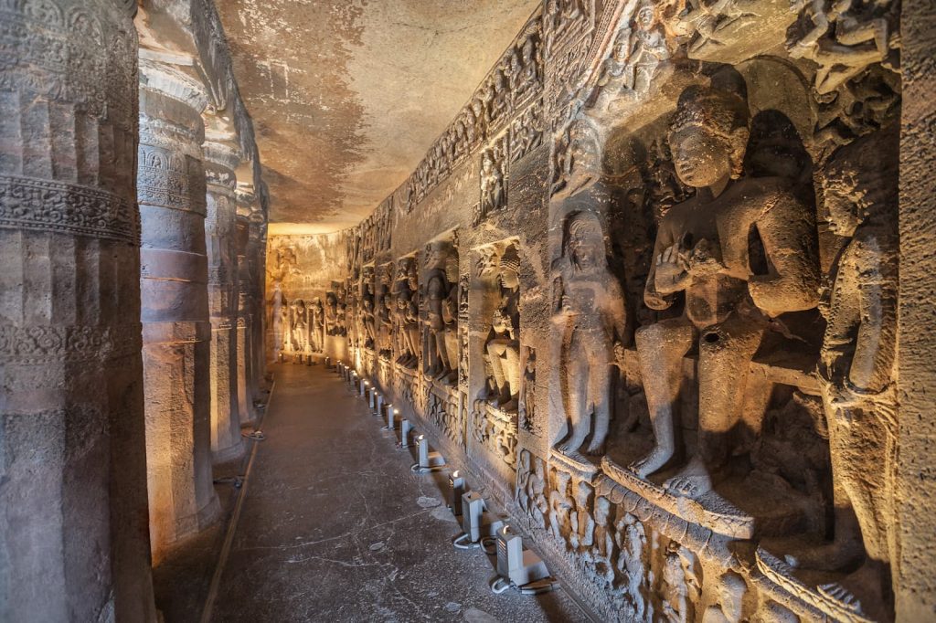 Buddhist Caves, History of Interior Design