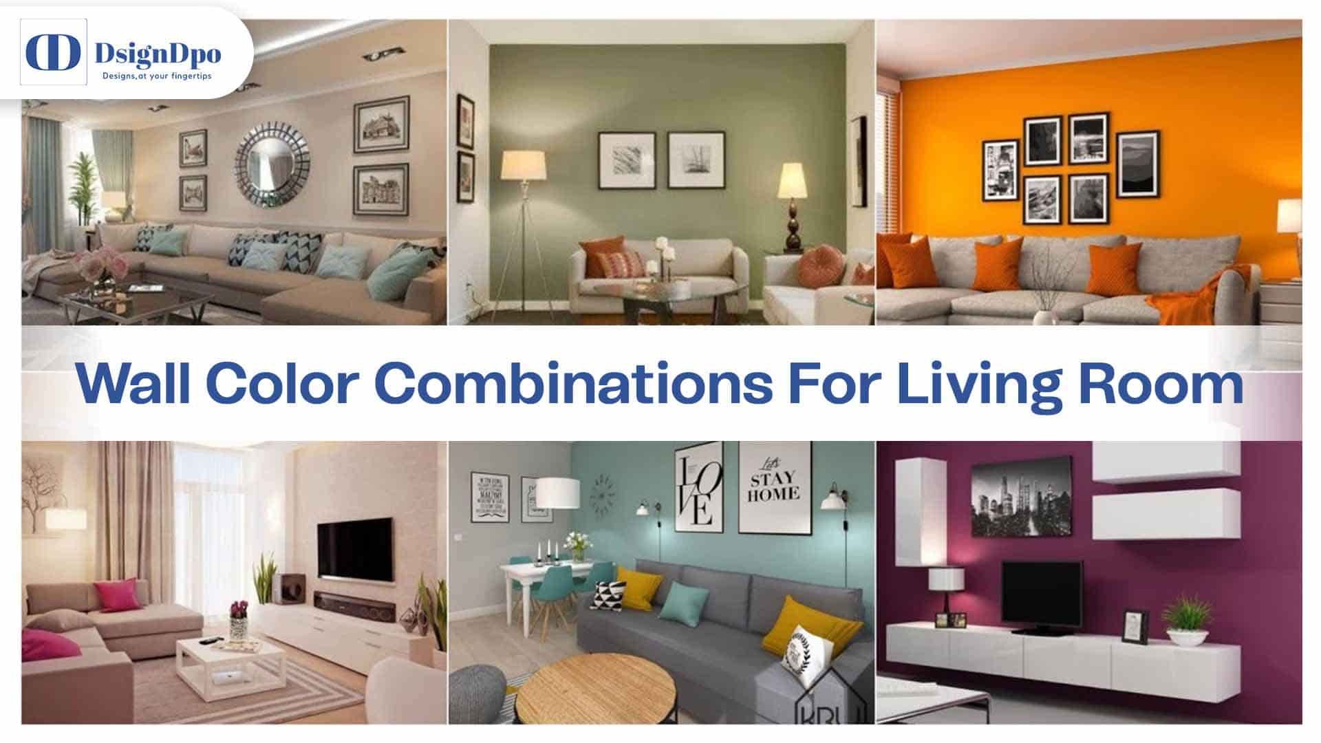 Wall Color Combinations for Living Room