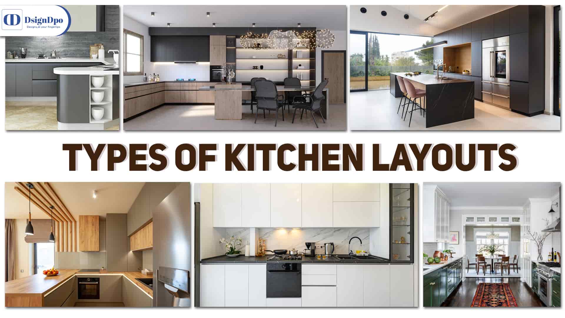 Types of Kitchen Layouts